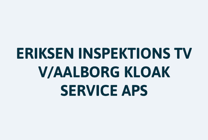 Logo - Eriksen Inspektions TV v/Aalborg Kloak Service